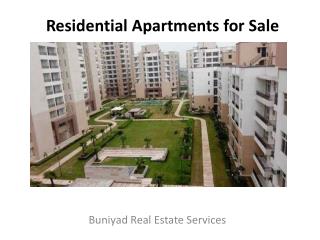 Residential Apartments for sale in Greater Noida