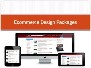 Ecommerce Design Packages