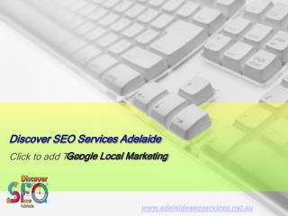 Internet marketing services Discover Adelaide