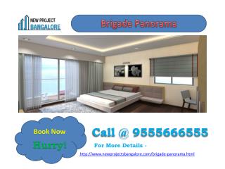 Brigade panorama presents 2 and 3 BHK apartments at Mysore road, Bangalore