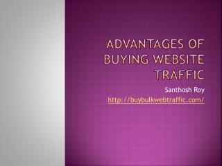 Valid Reasons For Buying Website Traffic