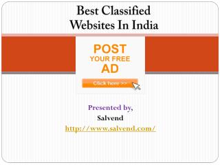 Best Classified Websites in India