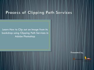 Process of Clipping Path Services