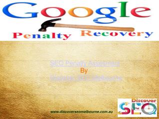 Seo penalty assessment | Discover SEO Melbourne