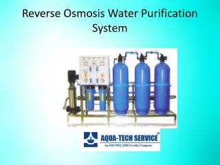 Reverse Osmosis Water Purification System