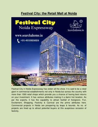 Festival City: the Retail Mall at Noida