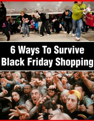 6 Ways To Survive Black Friday Shopping