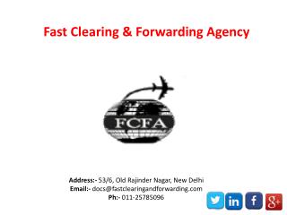 International Air Freight Shipping Service Provider Company India