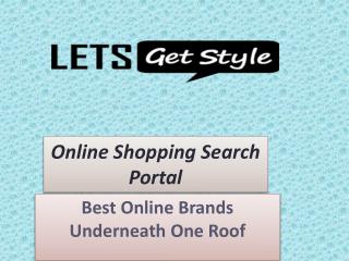 Online shopping men wear collection- letsgetstyle.com