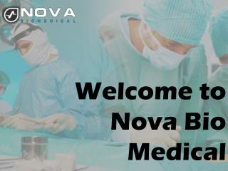 Welcome to Nova Bio Medical