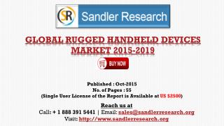 World Rugged Handheld Devices Market Research Report 2015 – 2019