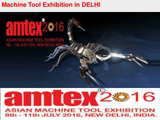 Machine tool exhibition in DELHI