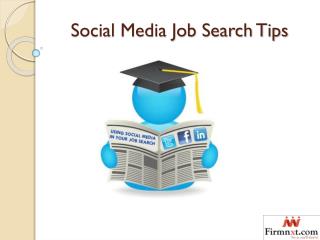 Social Media Job Search Tips