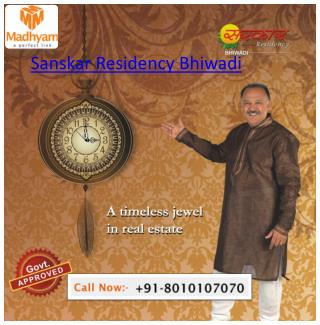 MGI Sanskar Residency Bhiwadi