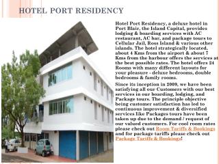 Hotel Port Residency