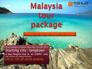 malaysia tour package