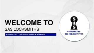 24 Hour Emergency and Auto Locksmiths in Perth