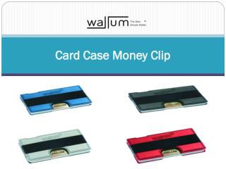 Card Case Money Clip