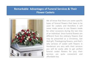 Different Types of Casket Flowers and their Significance