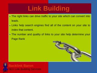 Quality SEO Link Building Services with Backlink Baron