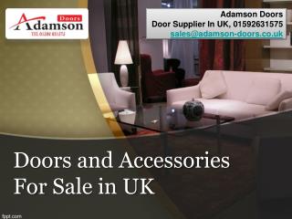 Doors and Accessories For Sale in UK