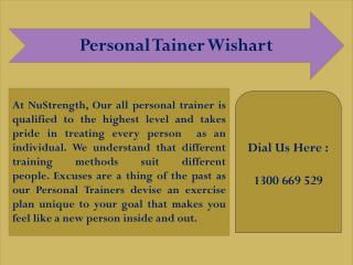 Personal Tainer Wishart - NuStrength