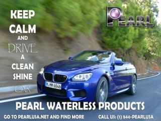 Pearl Waterless Car Wash Product Designed for Car Care.