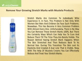 Remove Your Growing Stretch Marks with Mustela Products