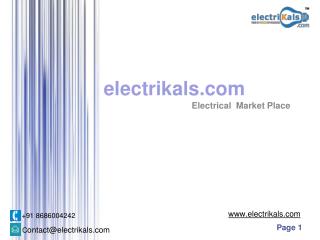 Buy Almonard Electrical Products Online at Best prices in India | Electrikals.com