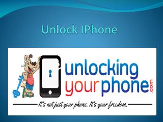 Unlock IPhone