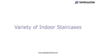 Various Types of Indoor Staircases