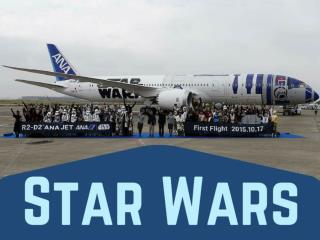 Star Wars-themed plane
