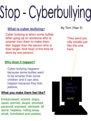 Stop - Cyberbullying