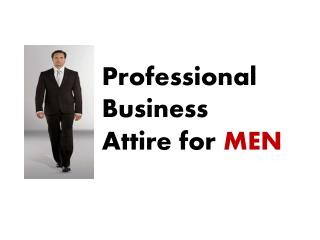 Business Attire For Men