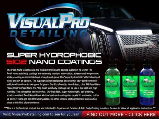 Visual Pro Detailing - offer the new Pearl Nano Coating system