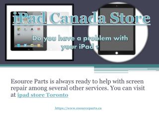 ipad parts Canada | ipad screen repair Toronto