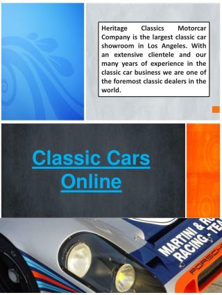 Classic Car Buyers