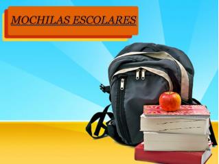 MOCHILAS ESCOLARES