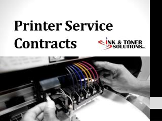 Printer Service Contracts