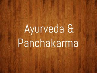 Ayurveda School Presentation