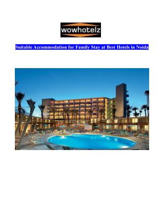 Best Hotels in Noida