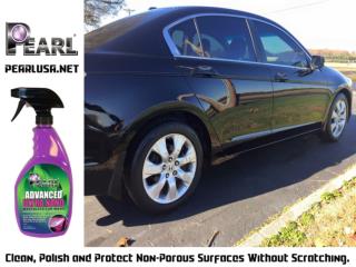 Now you can wash, wax, seal and protect your vehicle - Pearl Waterless Products