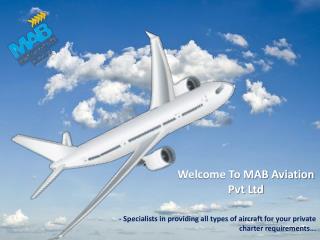 Air Charter Companies in India