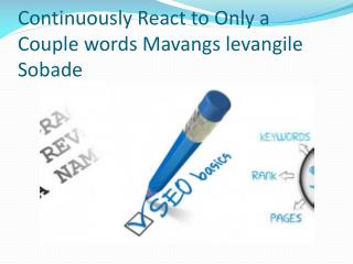 Mavangs levangile Sobade1