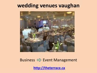 wedding venues vaughan banquet halls