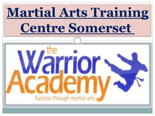Martial Arts Training Centre Somerset 