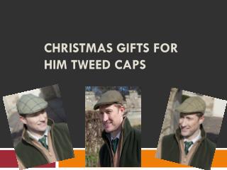 Christmas Gifts for Him Tweed Caps