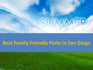 Best Family Friendly Parks in San Diego