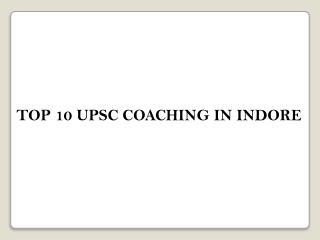 best coaching Upsc in Pune