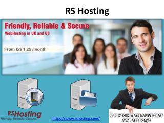 Hosting services provided by RS Hosting